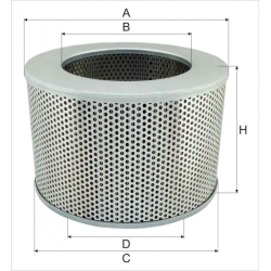 Wkład filtra powietrza WPO 712-05 - Zamiennik: SA 19051,SL 8338.